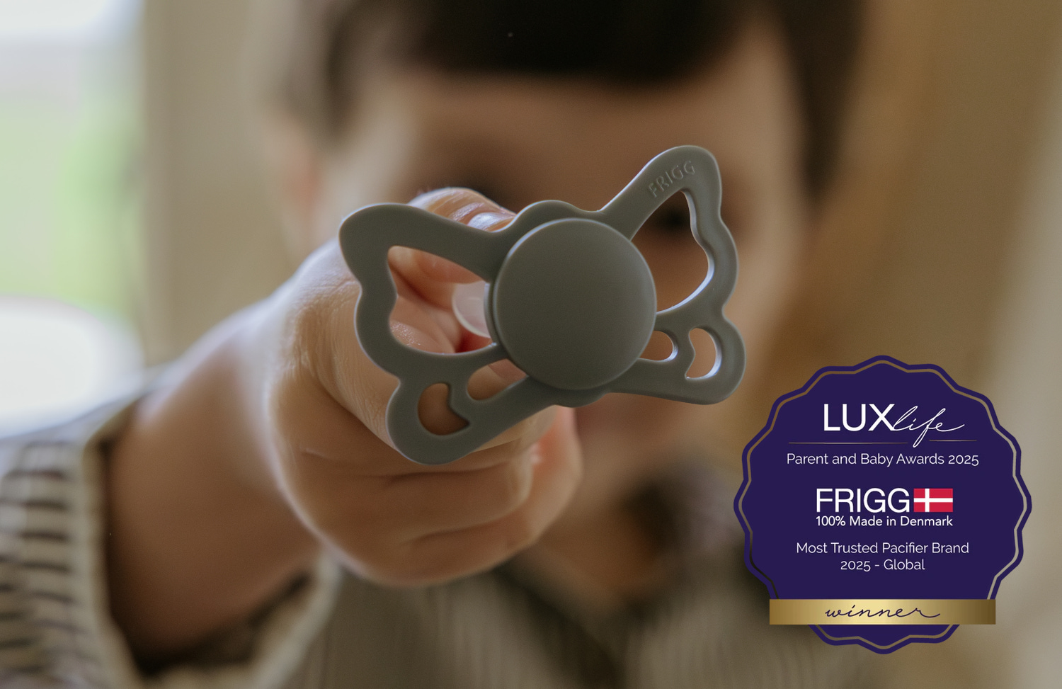 Nagroda LuxLife Baby Parents Award dla smoczków Frigg